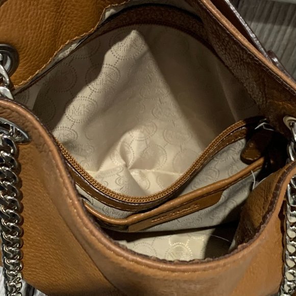Michael Kors Brown Real Leather Shoulder Bag EUC - Picture 7 of 8